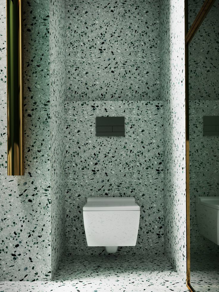архитектурная сухая смесь терраццо для внутренней отделки в ванной